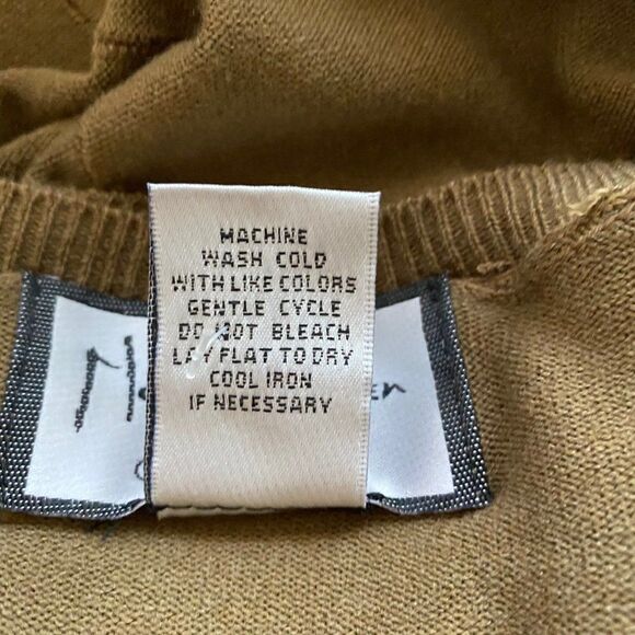 Mary McFadden Brown Sweater SZ S NWOT - Picture 7 of 8